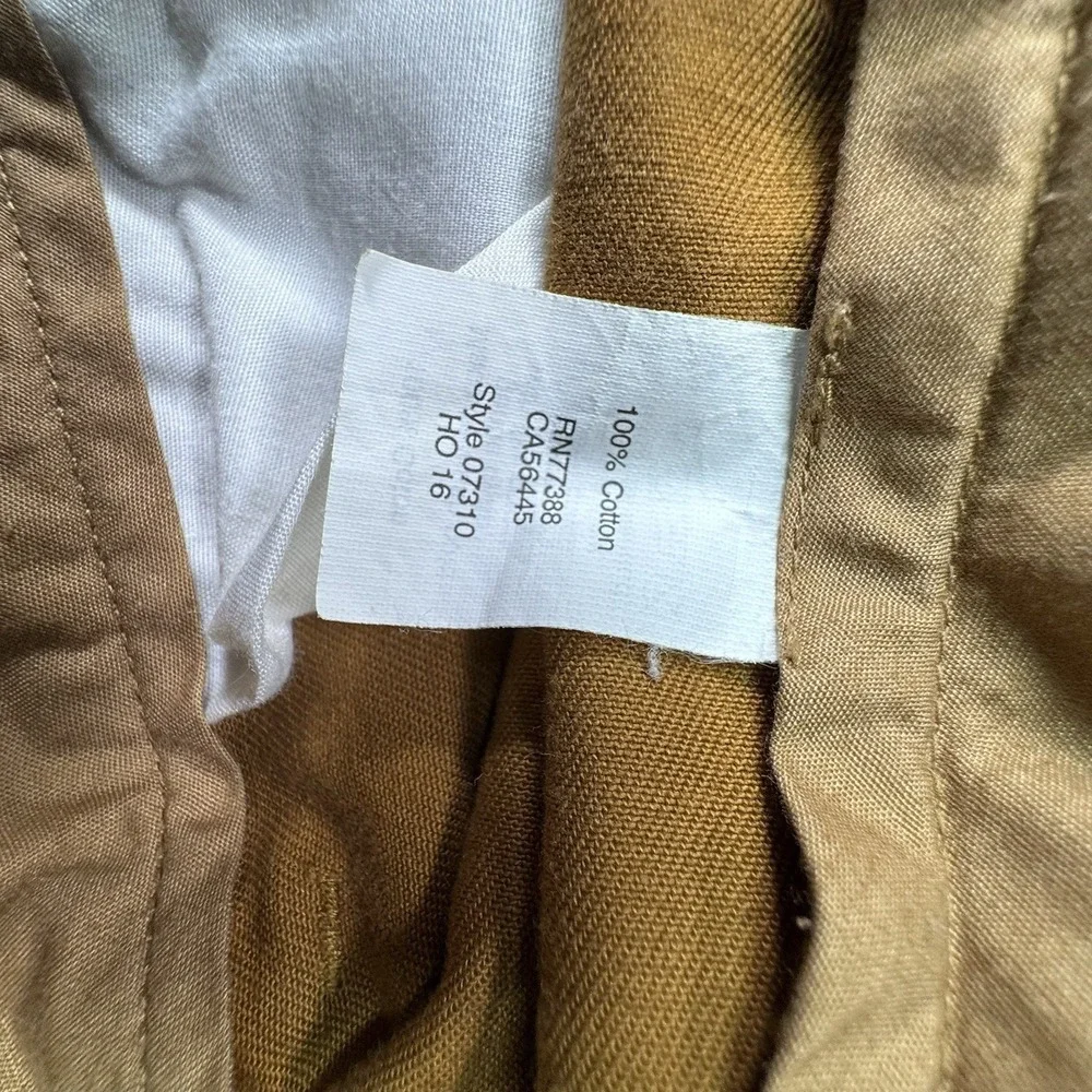 J Crew The Driggs Pants Mens Size 33x32 Brown‎ School Preppy Classic